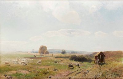 Van Ramlosa met Helsingborg op de achtergrond door Gustaf Rydberg